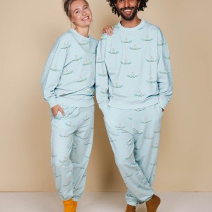 Indische Waterlelies Sweater en Broek set Unisex
