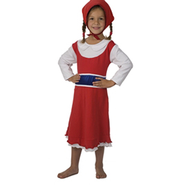 Verkleedjurk Roodkapje