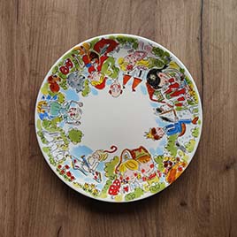 Dinerbord 26cm - Efteling (rondom)