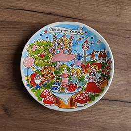 Bord 22cm - Feest