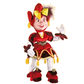 Pluchen pop Prinses Pardijn