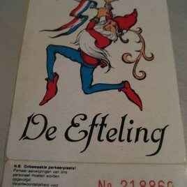 Parkeersticker