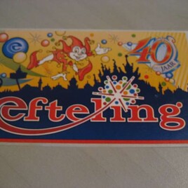 Parkeersticker 40 jaar