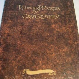 Boekje "WonderWoorden en GrapGezegden" 1991