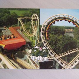 Postkaart 1993 Python