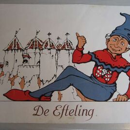 Oude placemat (kleine boodschap)