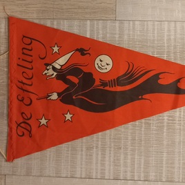 Fietsvlaggetje Heks Rood