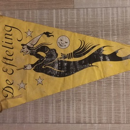 Fietsvlaggetje Heks Geel