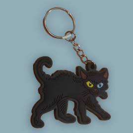 Swarte Kat sleutelhanger