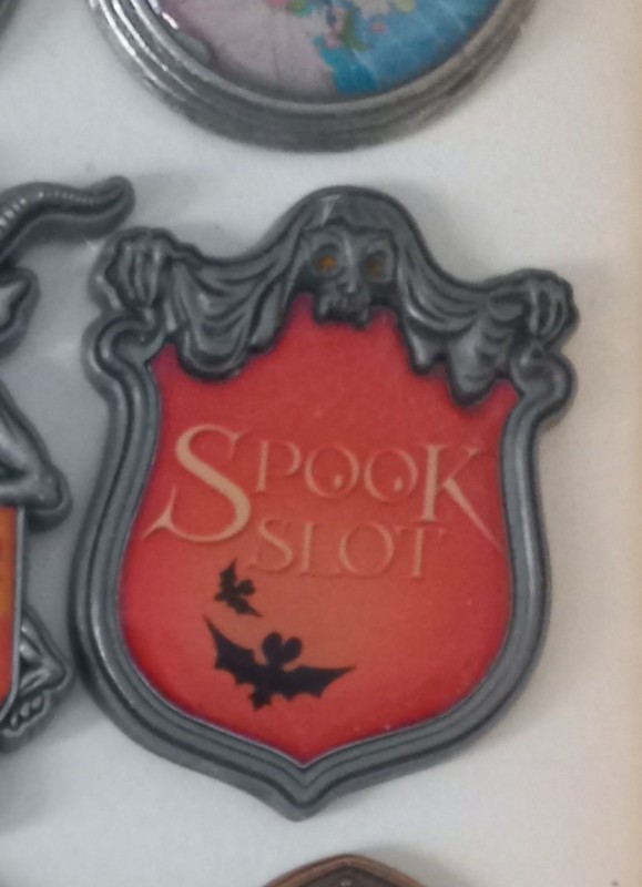 Spookslot schild