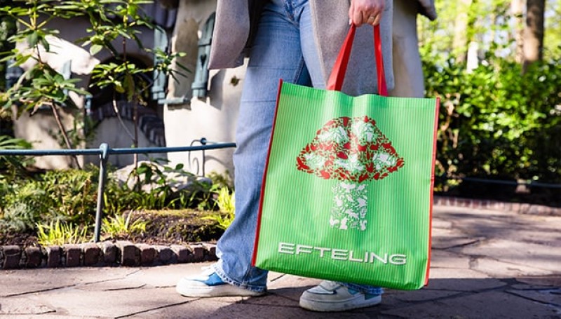 paddenstoelen shopper tas groot