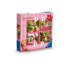 4 in 1 puzzel sprookjesboom