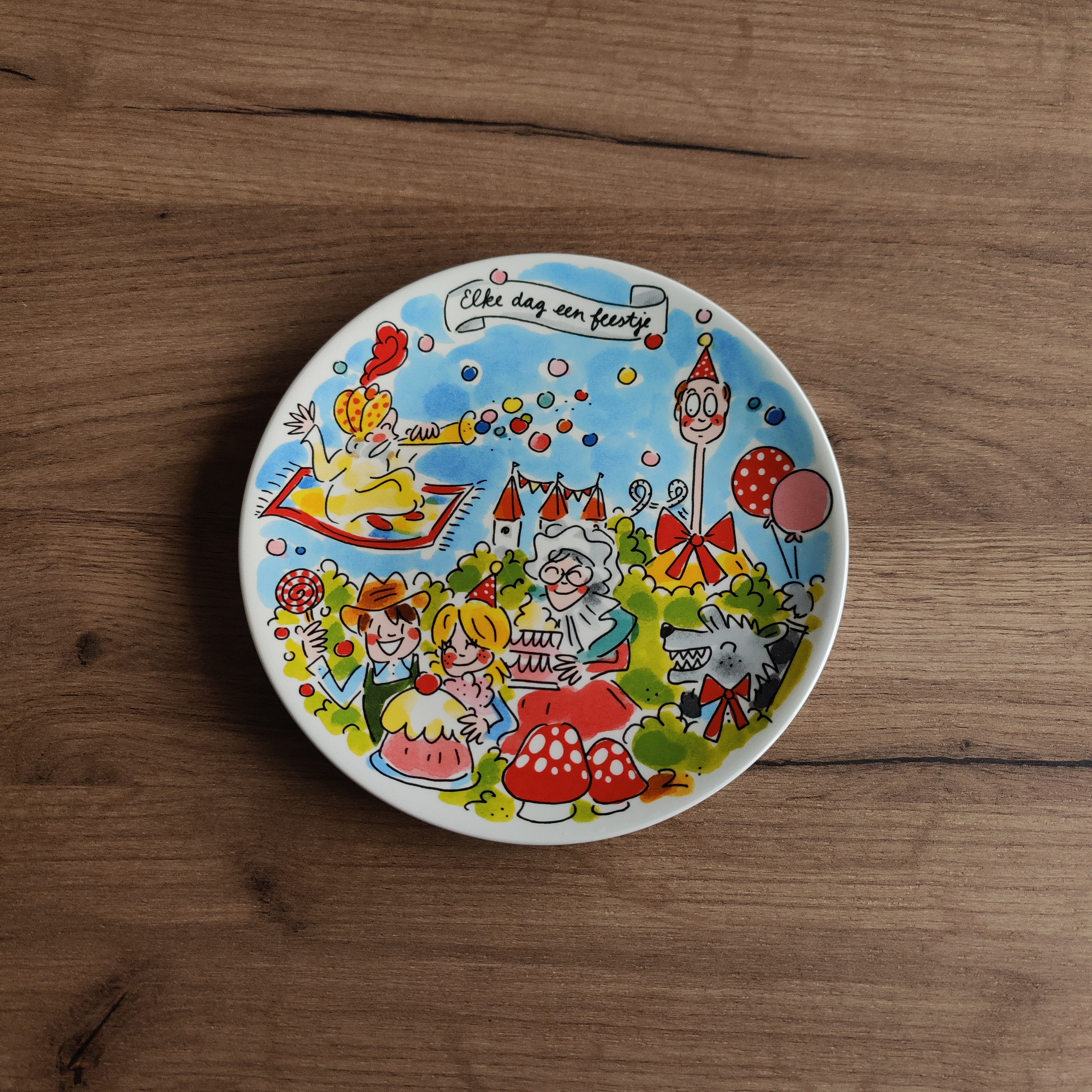 Bord 18cm - Feest