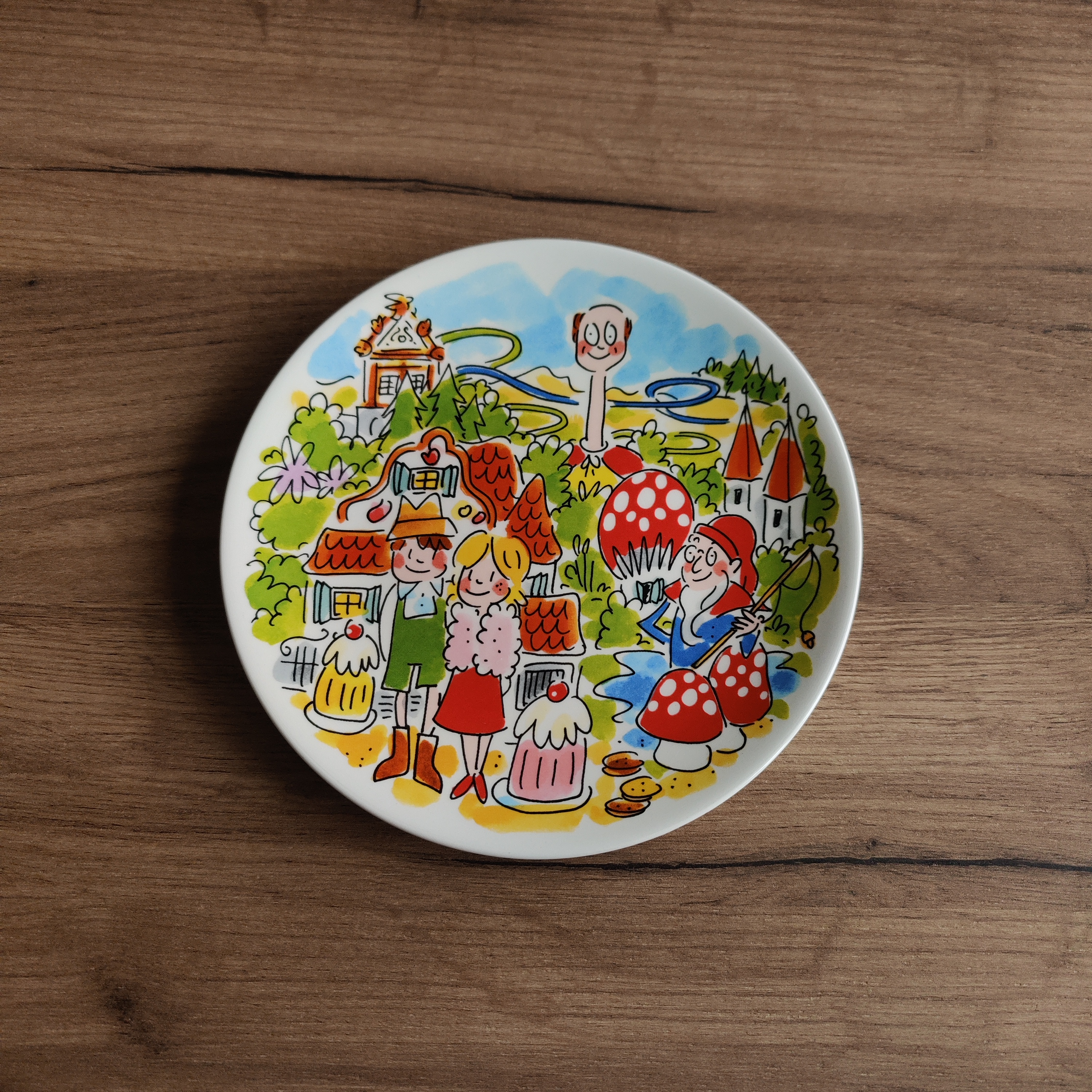 Bord 18cm - Sprookjesfiguren