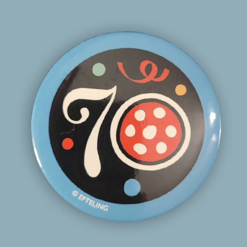 70 jaar - Blauw