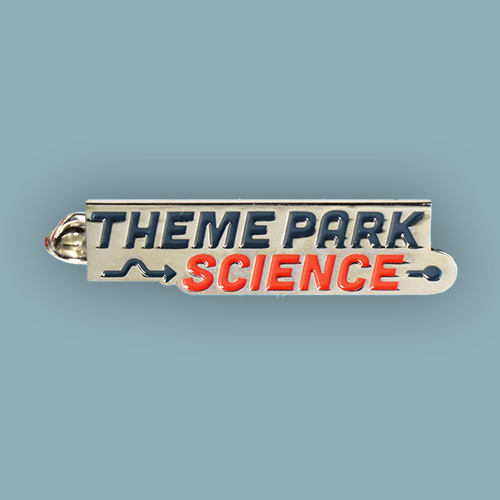 Theme Park Science Pin