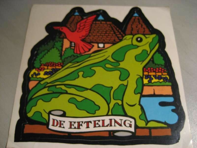 Parkeersticker (kikker)