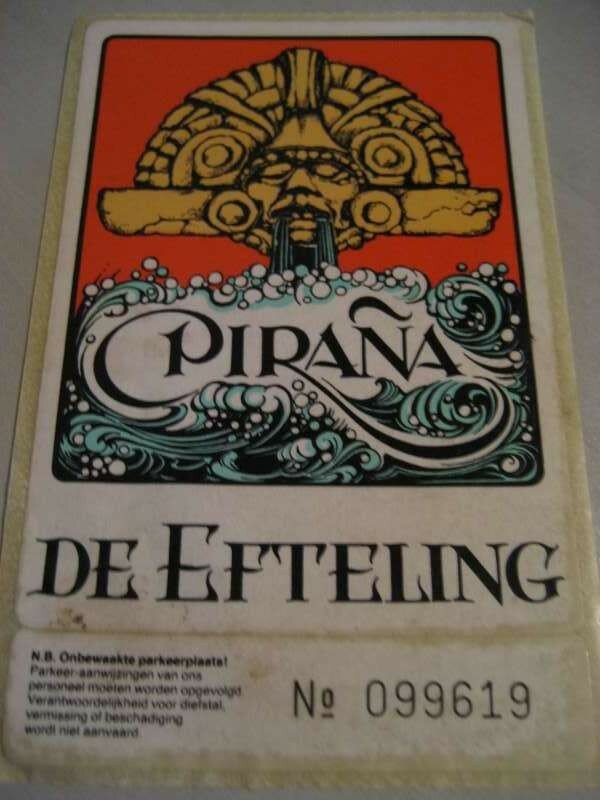 Parkeersticker Pirana