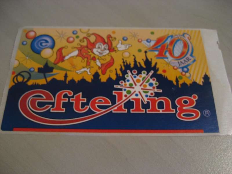 Parkeersticker 40 jaar