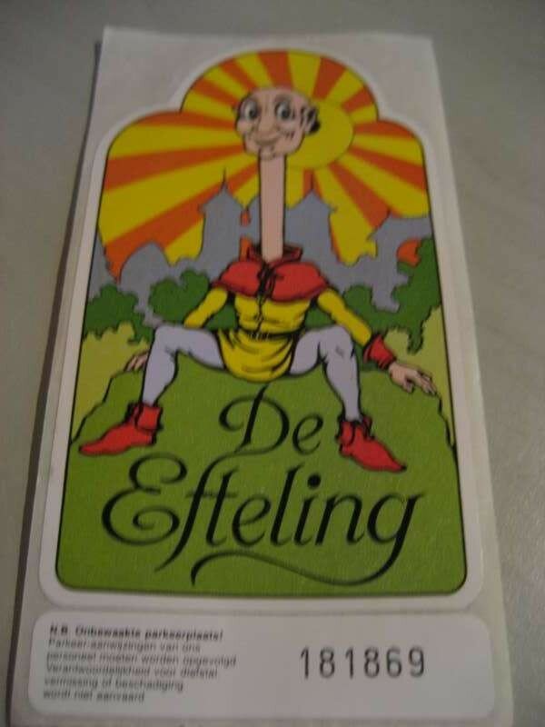 Parkeersticker