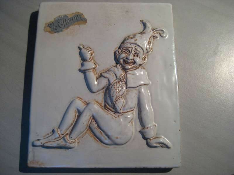 Efteling tegel (oude kleine boodschap)