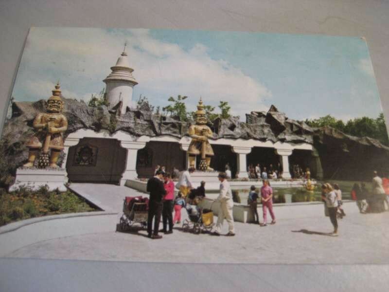 Postkaart Indische Waterlelies 1965