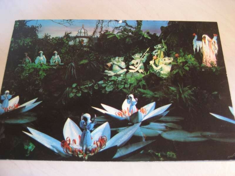 Postkaart Indische Waterlelies