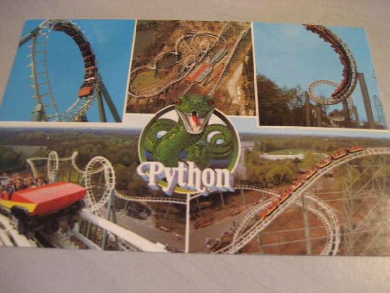 Postkaart 1981 Python