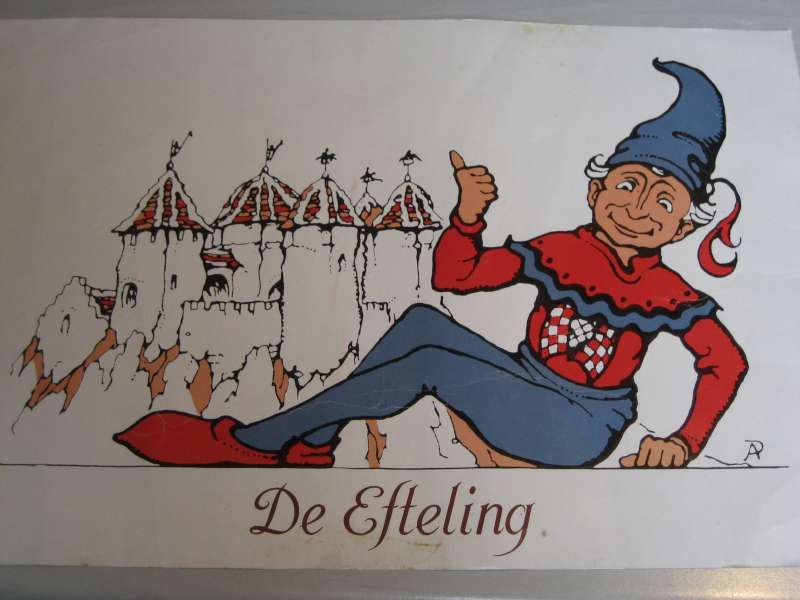 Oude placemat (kleine boodschap)
