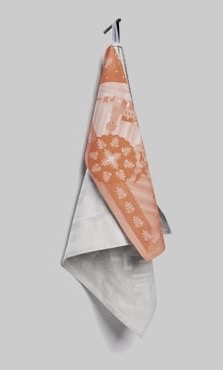 Theedoek oranje 