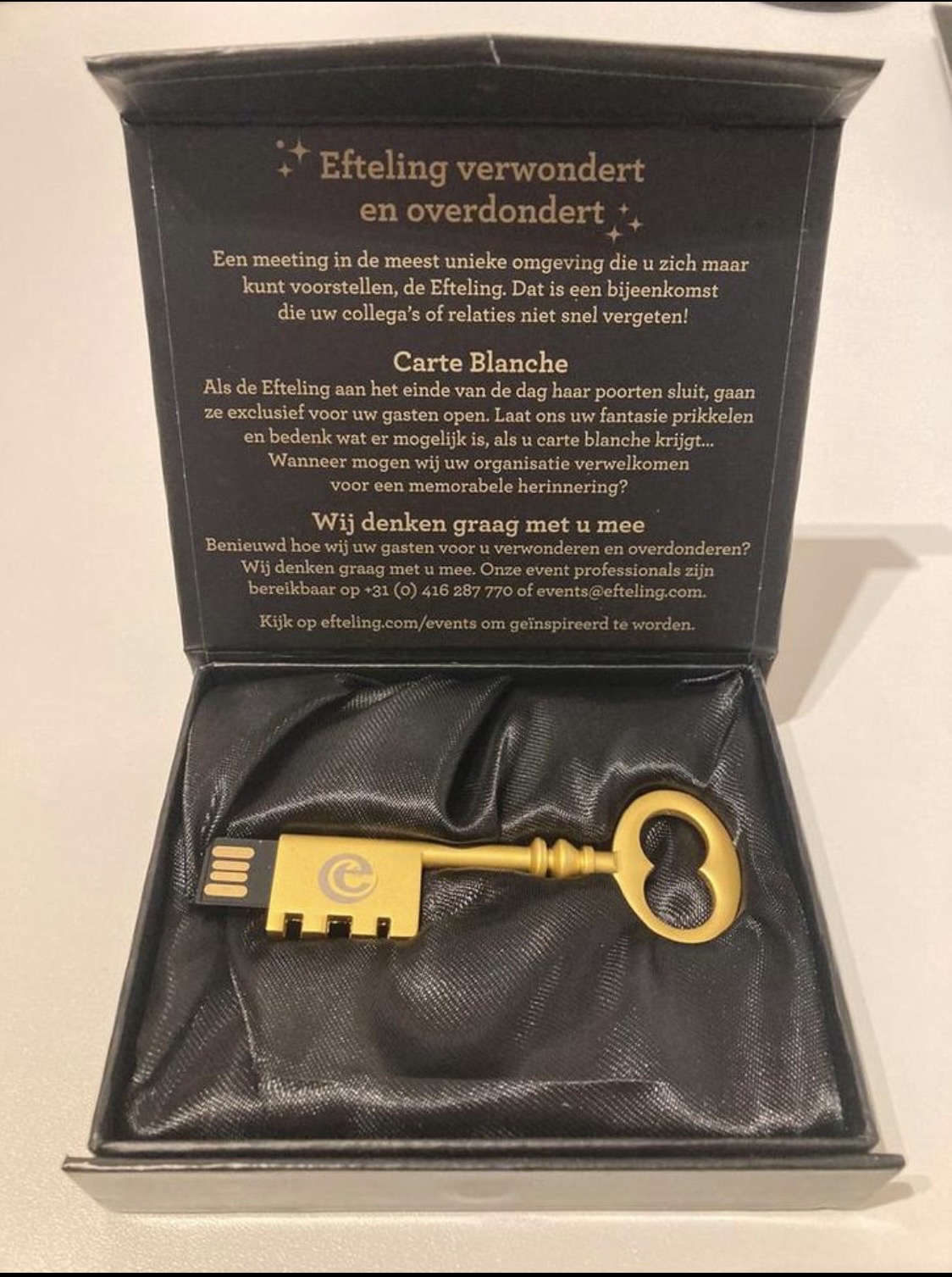 De Sleutel tot de Efteling USB Stick