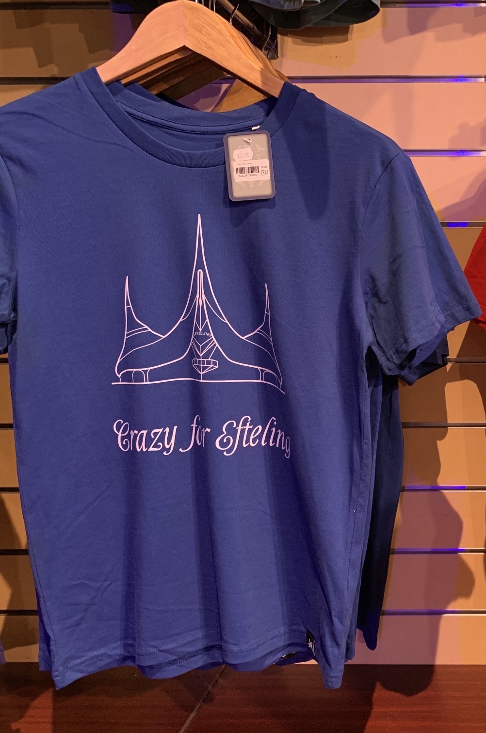 T-shirt Crazy for Efteling