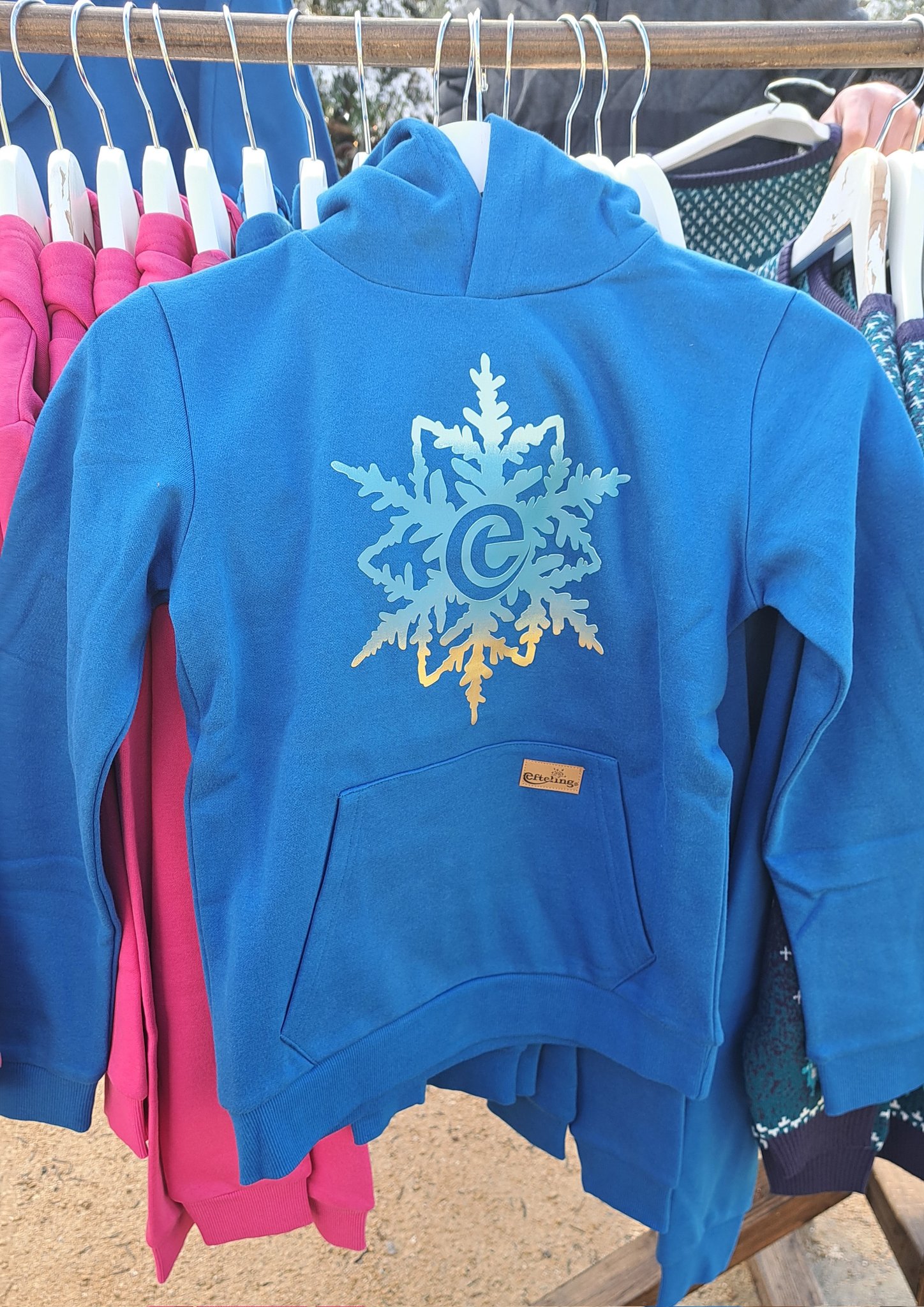 Winter Hoodie Blauw
