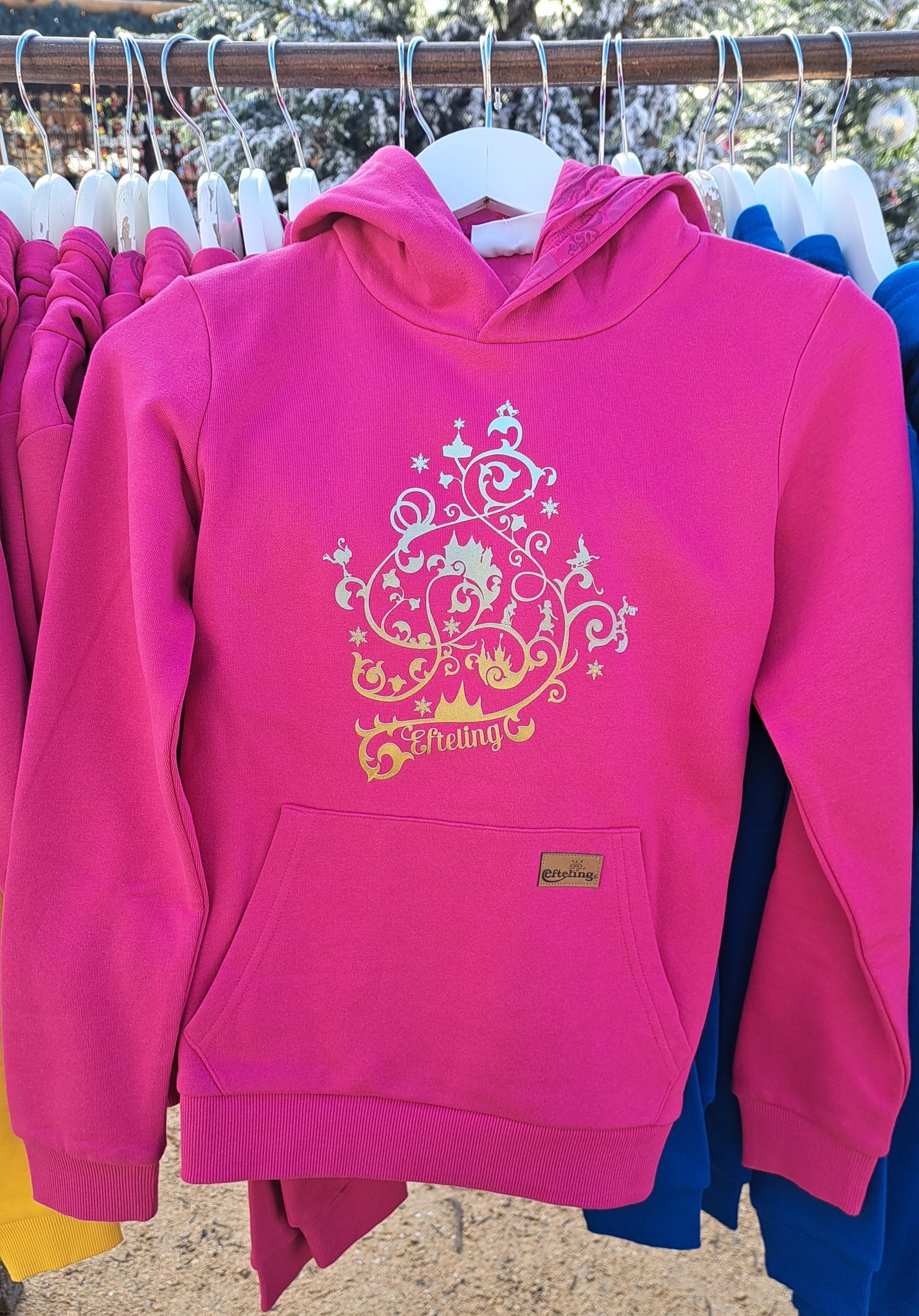 Winter Hoodie Roze